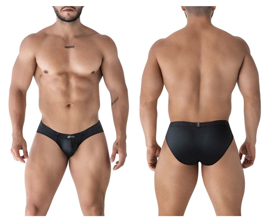 Xtremen 남성 속옷 91207B 마이크로화이버 브리프 색상 블랙