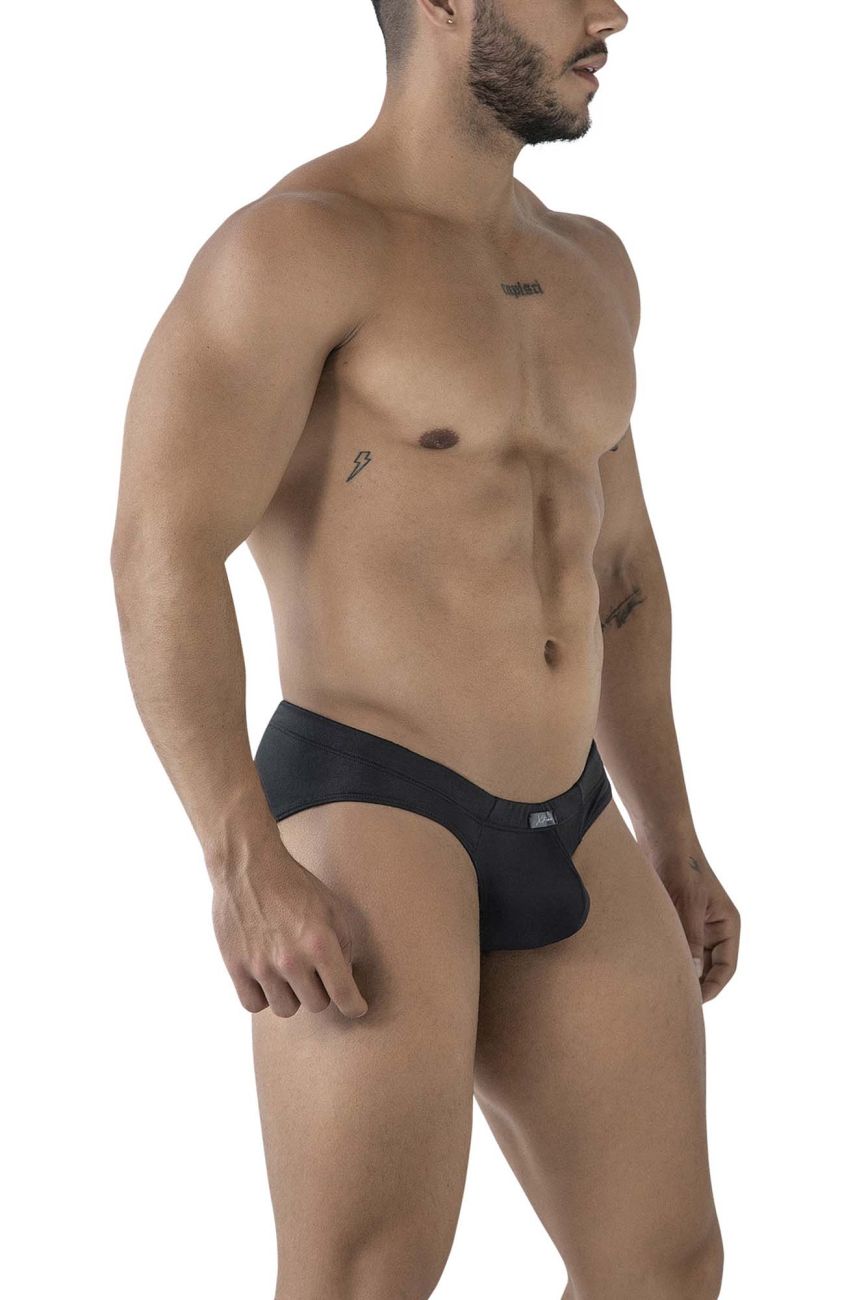 Xtremen 남성 속옷 91207B 마이크로화이버 브리프 색상 블랙