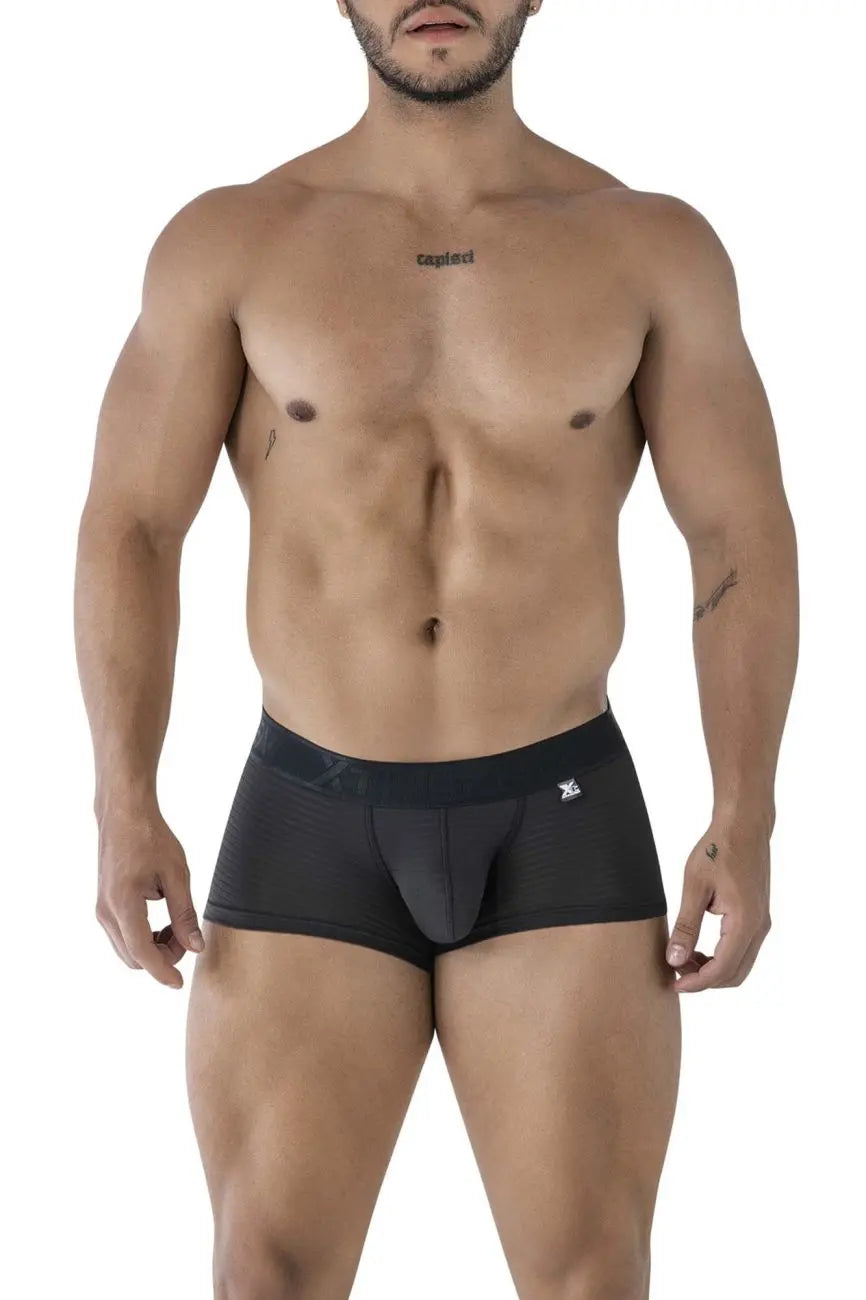Xtremen 남성 속옷 91209B 마이크로 화이버 트렁크 색상 블랙