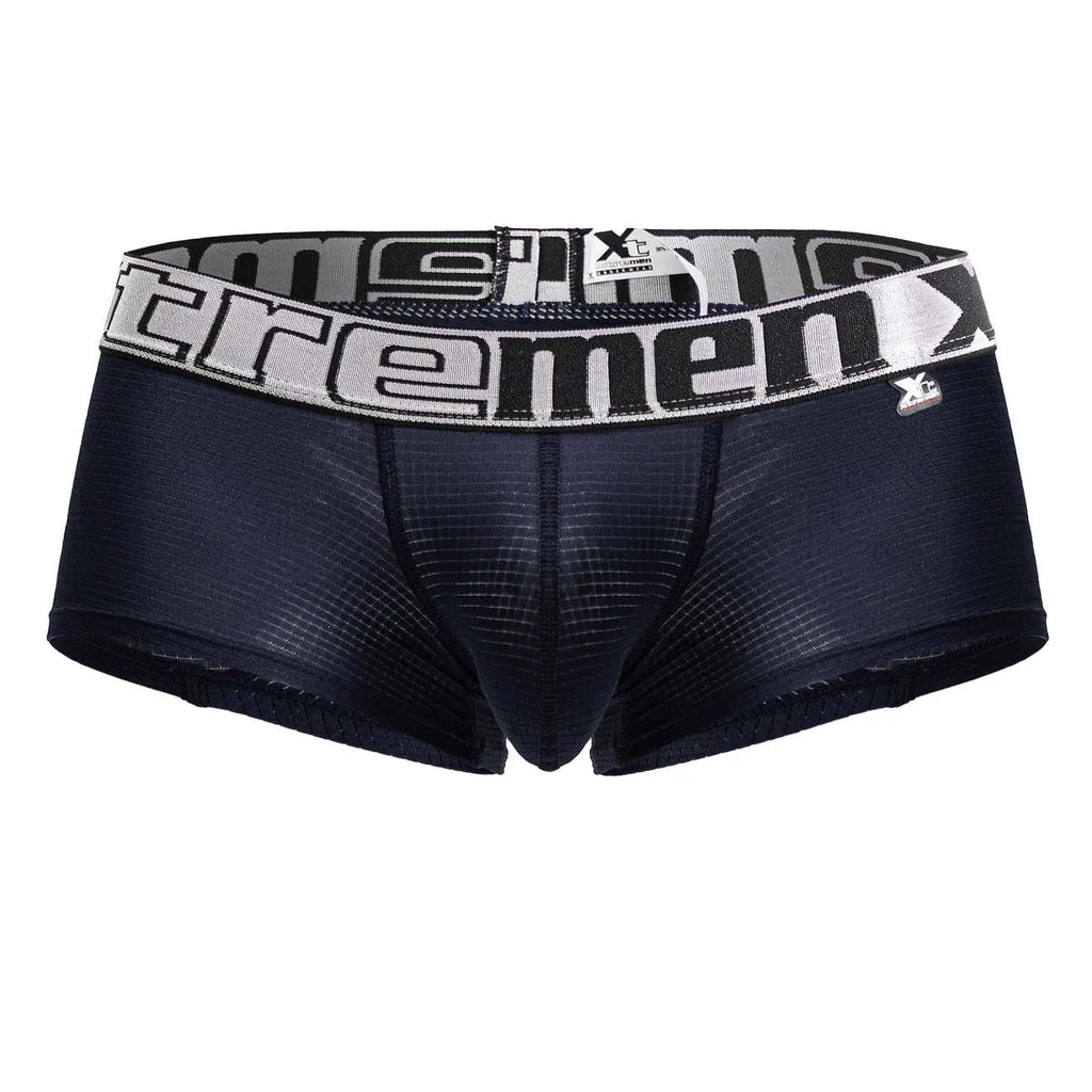 Xtremen メンズアンダーウェア 91222 マイクロファイバートランクス 色：ネイビー