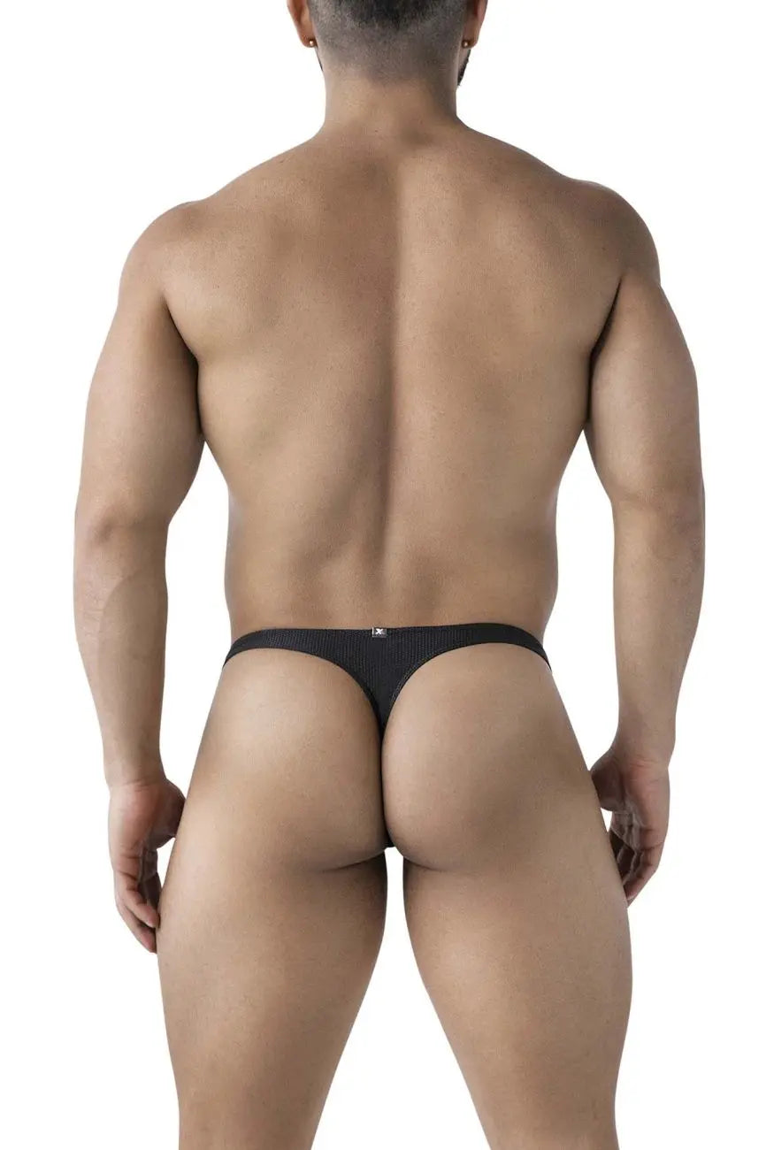 Xtremen 남성 속옷 91223 마이크로파이버 끈팬티 색상 블랙