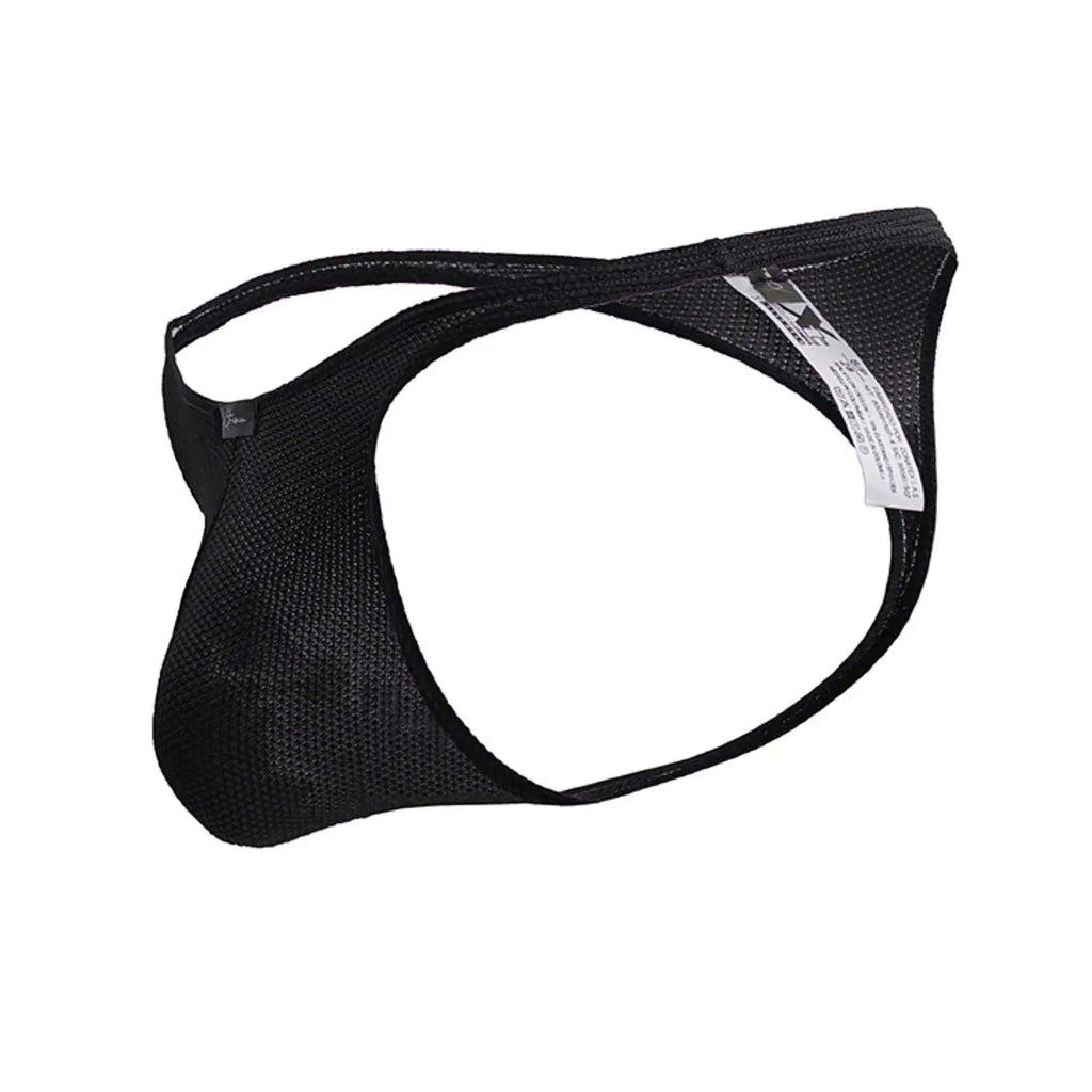 Xtremen Men's Underwear 91223 Microfiber Thongs Color Black