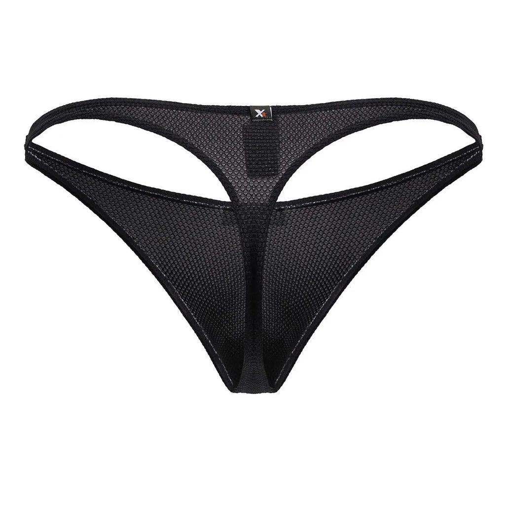 Xtremen Men's Underwear 91223 Microfiber Thongs Color Black