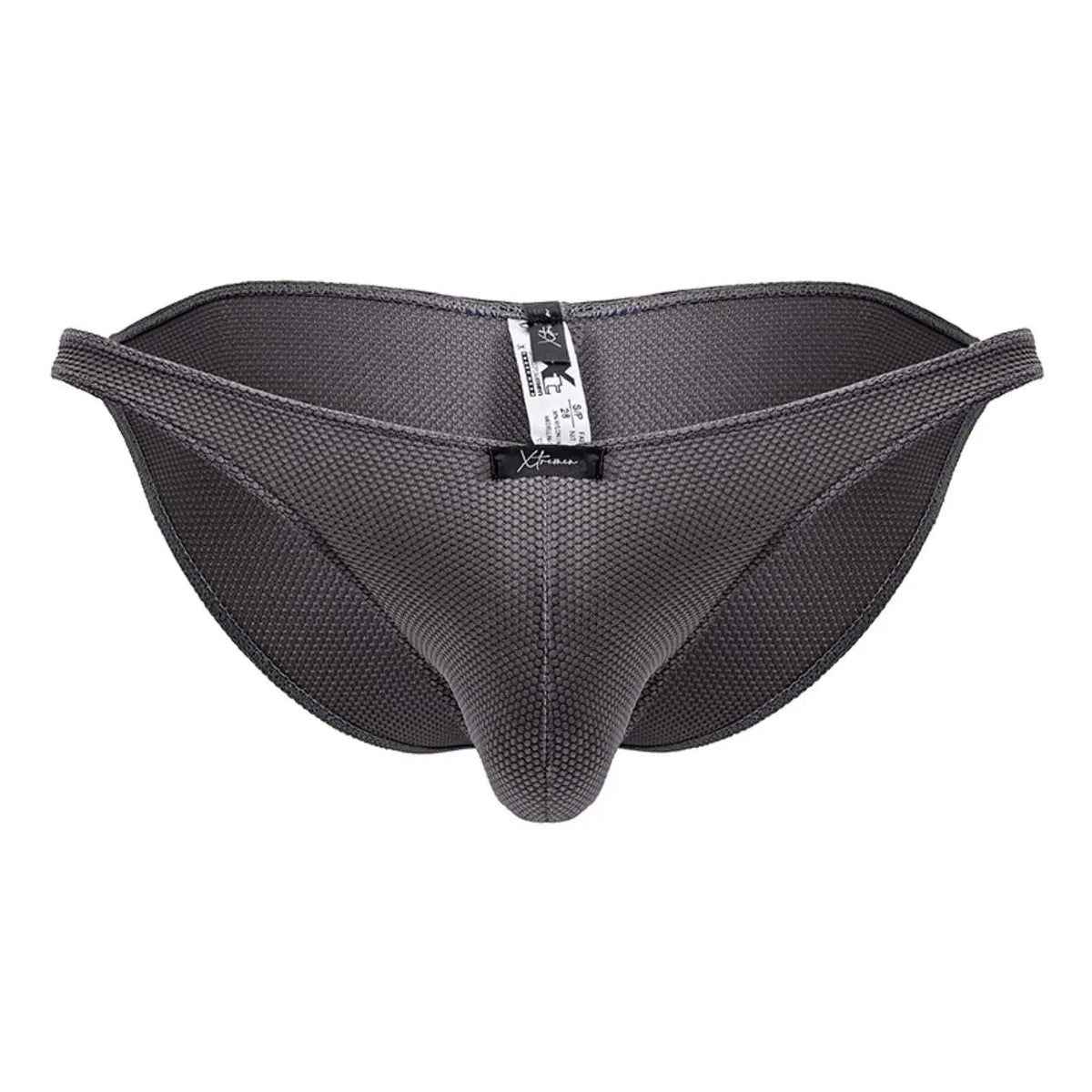 Xtremen Men's Underwear 91224 Microfiber Bikini Color Gray
