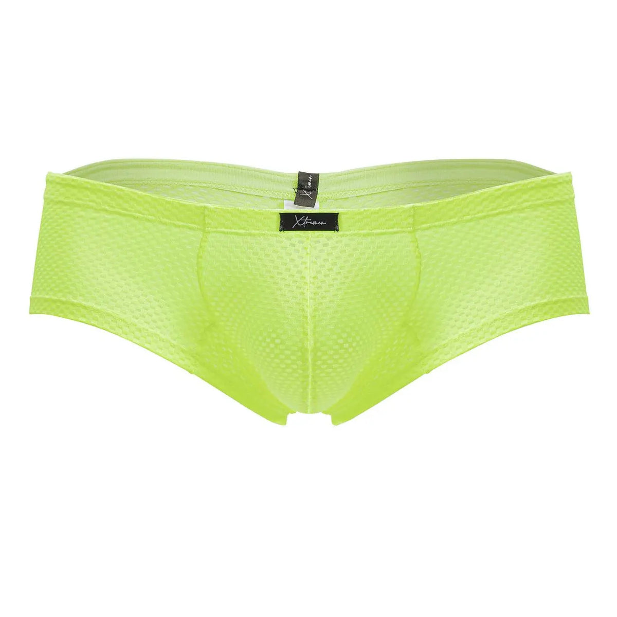 Xtremen Men's Underwear 91228 Microfiber Trunks Color Neon Green