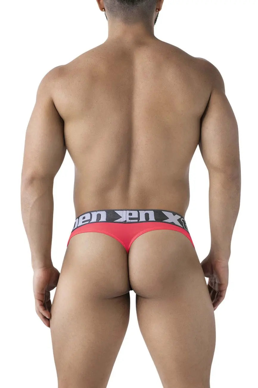 Xtremen Men's Underwear 91235 Microfiber Thongs Color Fuchsia