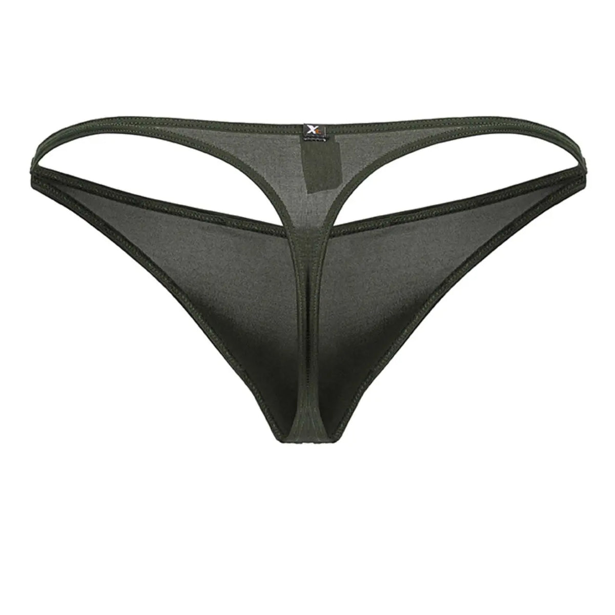 Xtremen Men's Underwear 91238 Microfiber Thongs Color Green