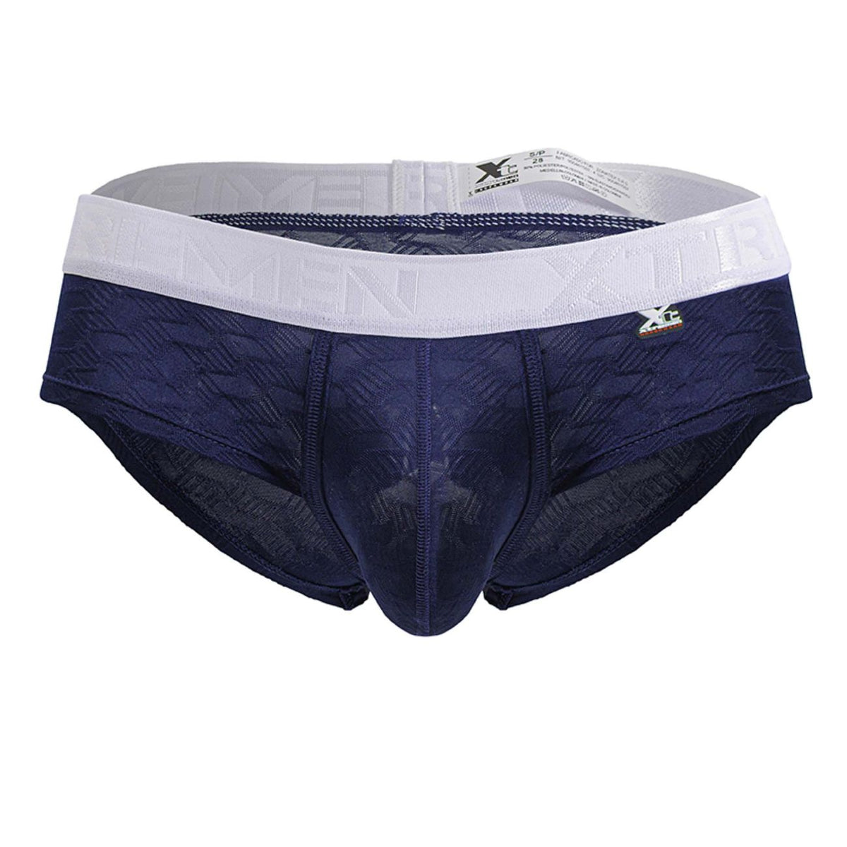 Xtremen 남성 속옷 91242 마이크로파이버 브리프 다크블루