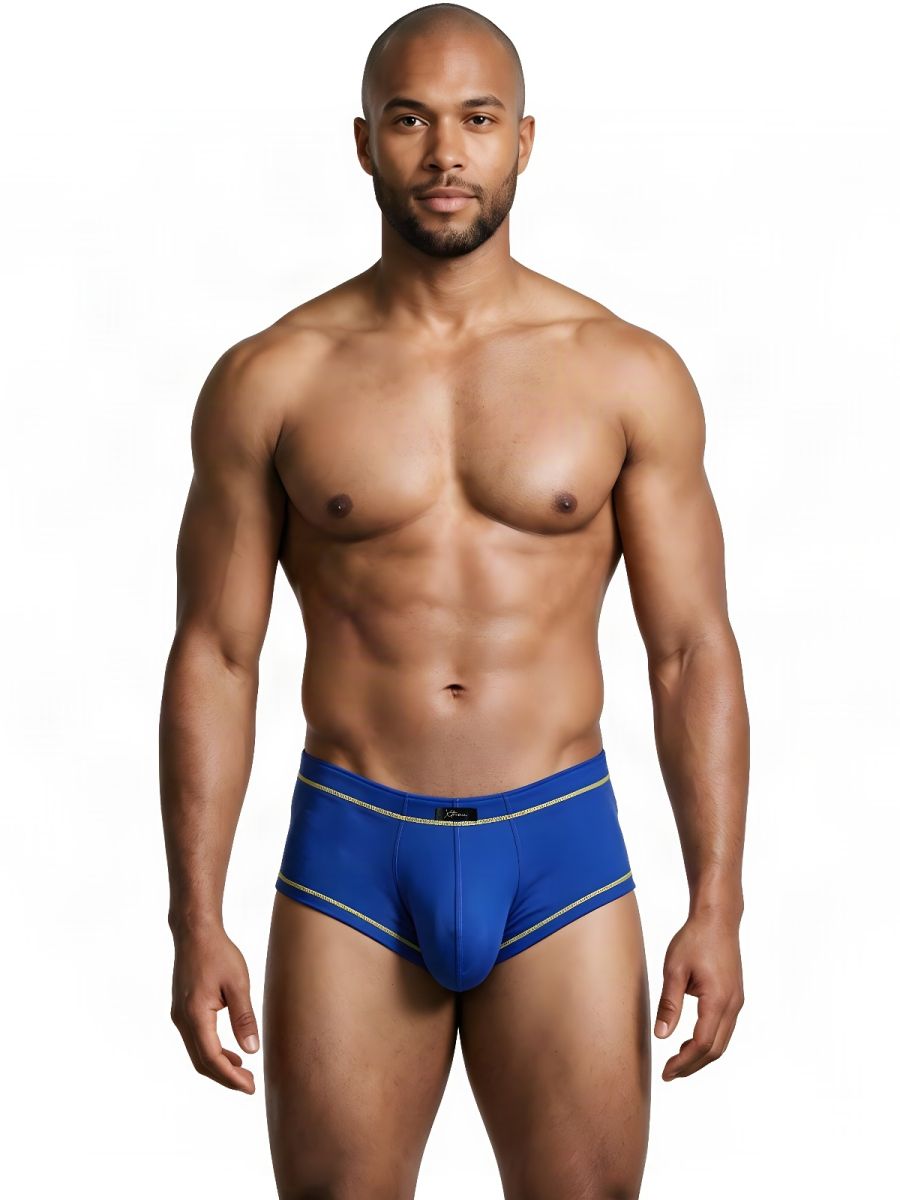 Xtremen 91260 Men's Underwear Modern Athletic Microfiber Briefs Color Royal Blue