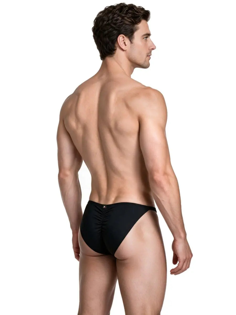 Xtremen 91267 Men's Underwear Microfiber Bikini for Modern Fit and Sleek Comfort Color Black