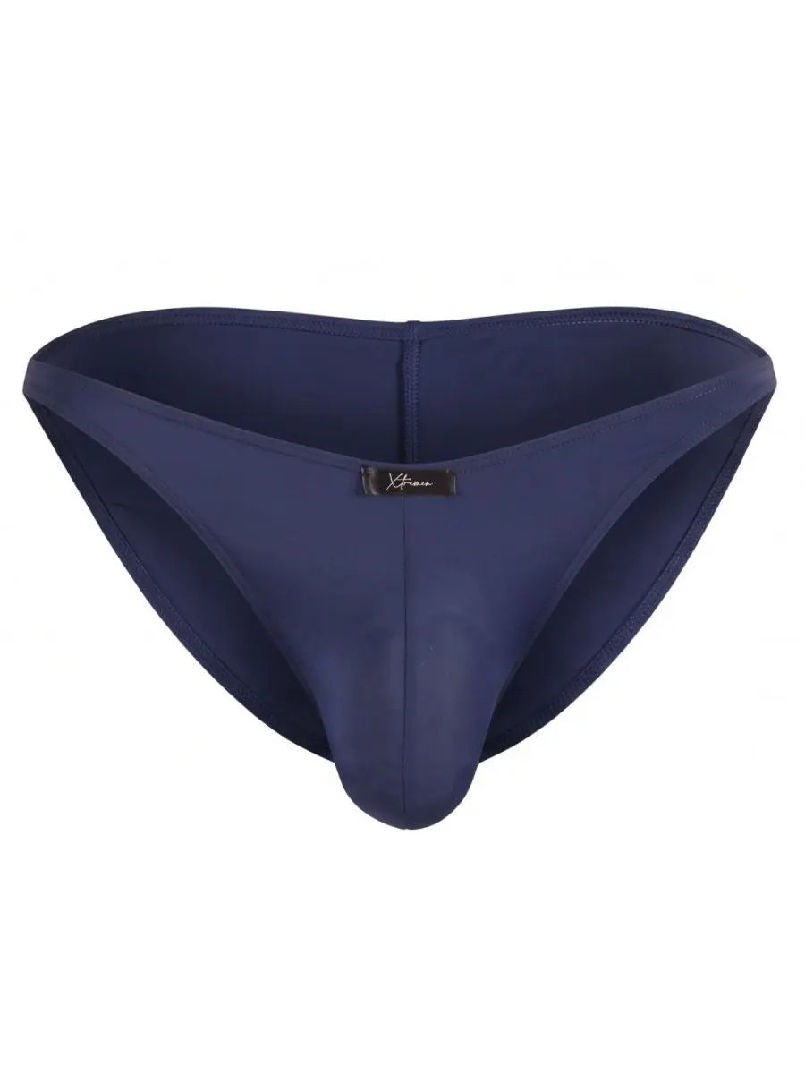 Xtremen 91267 Men's Underwear Microfiber Bikini for Modern Fit and Sleek Comfort Color Dark Blue