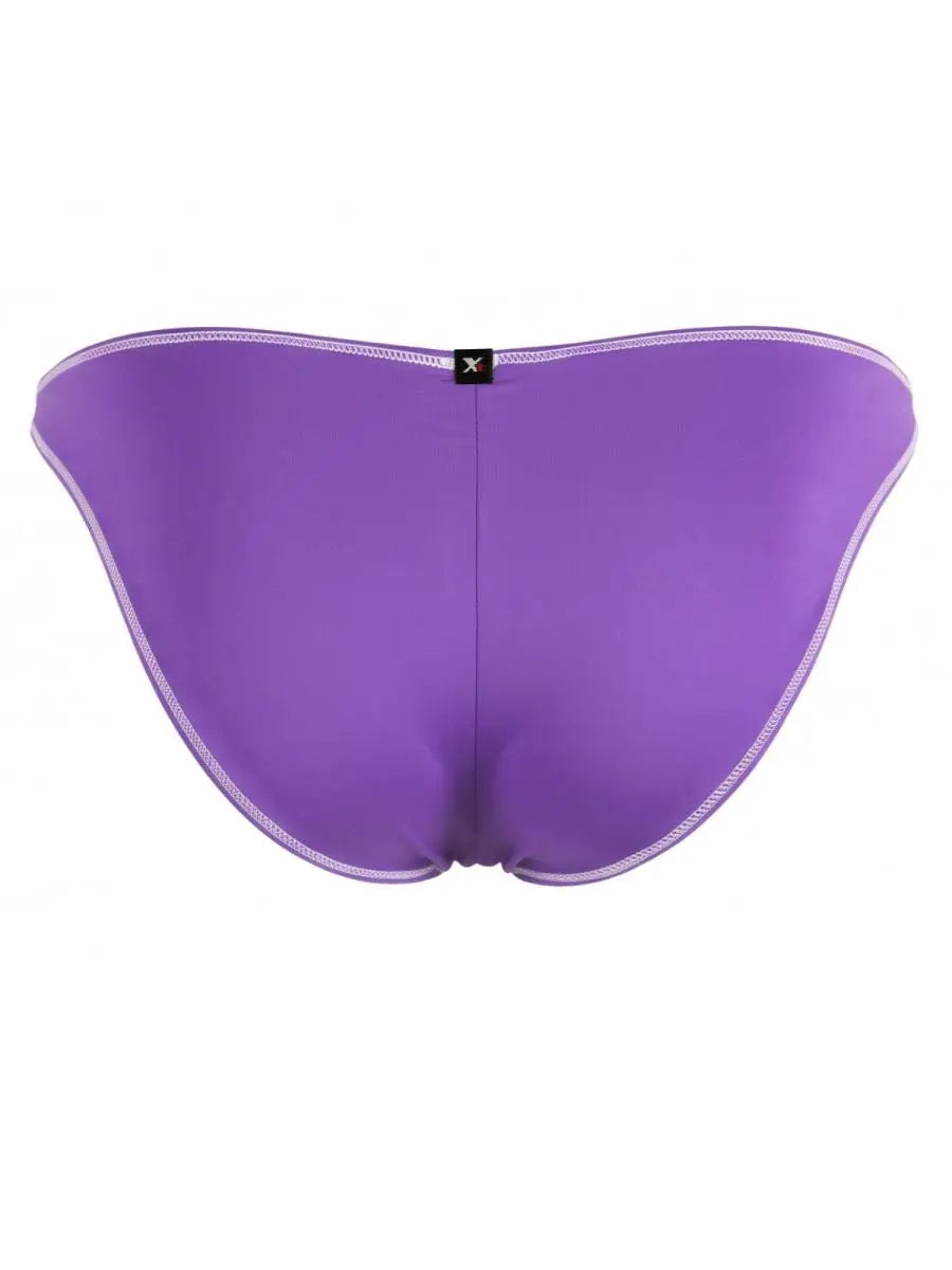 Xtremen 91276 Men's Underwear Sleek Microfiber Bikini Color Purple