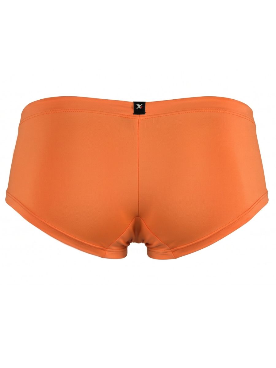 Xtremen 91282 남성용 언더웨어 슬릭 마이크로파이버 브리프 오렌지색
