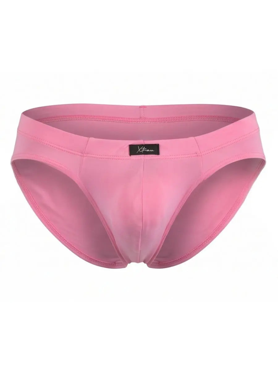 Xtremen 91286 Men's Underwear Sleek Microfiber Briefs Color Pink