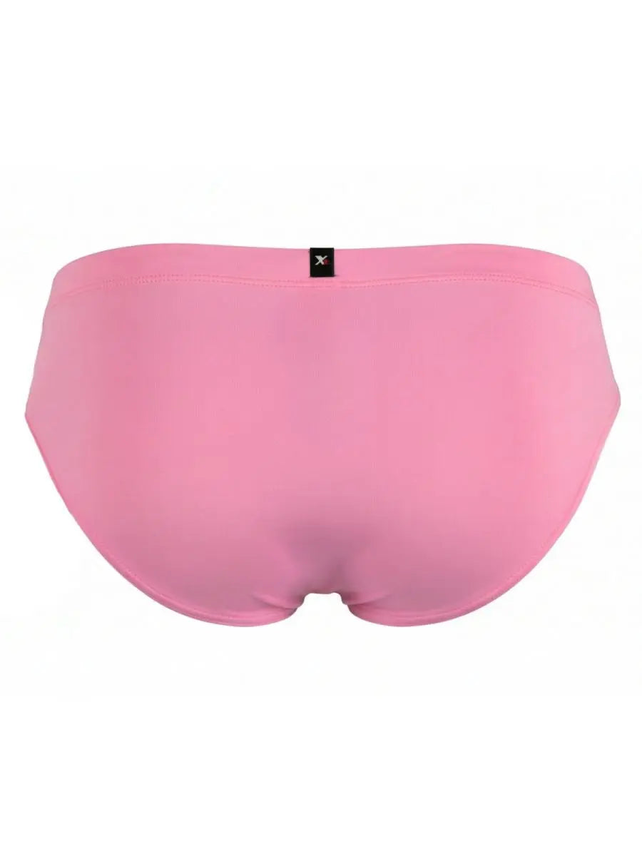 Xtremen 91286 Men's Underwear Sleek Microfiber Briefs Color Pink