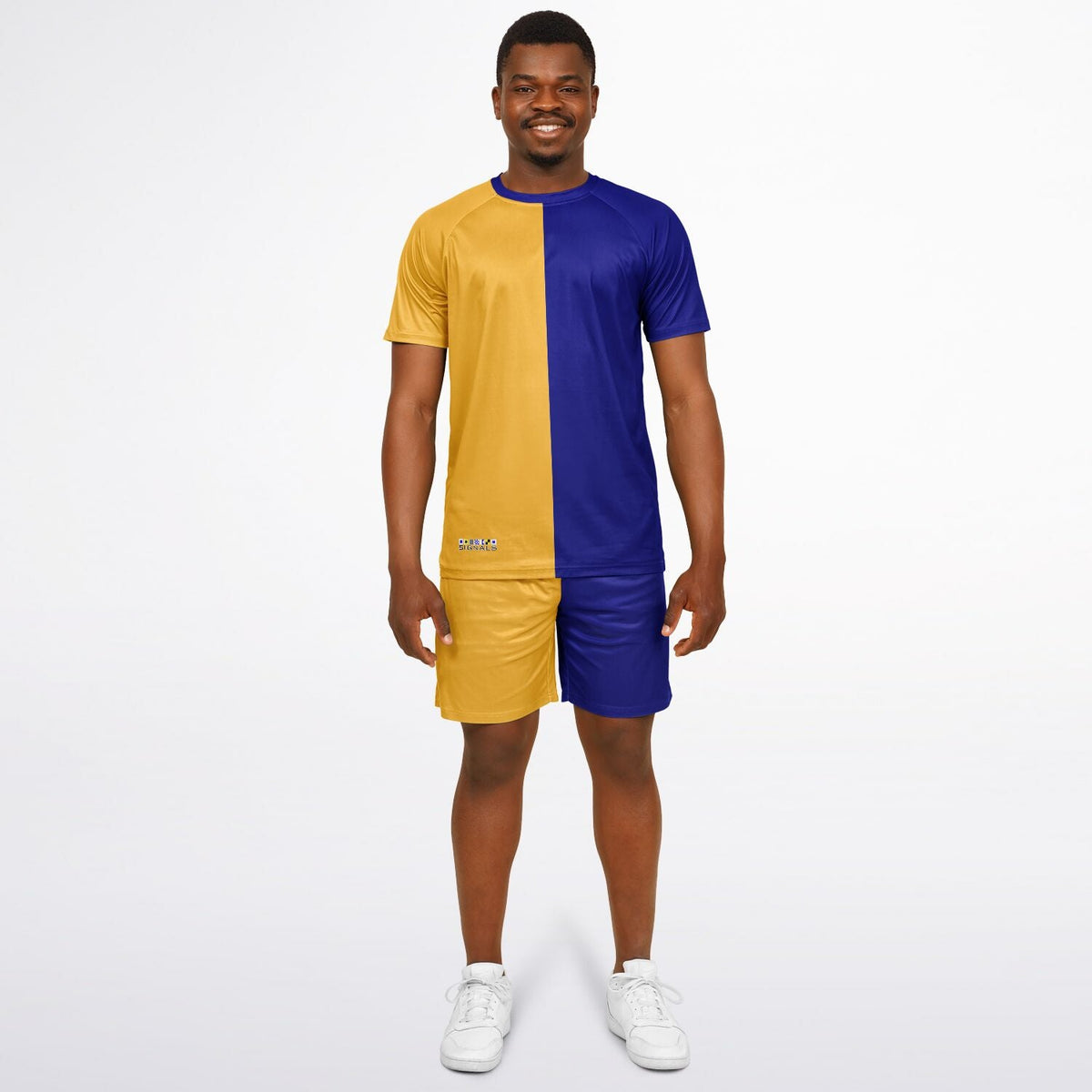 Maris Equi Signals "KILO" Nautical Theme Shorts And Top Set For Men