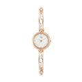 Titan Raga I Am White Dial Women Watch With Metal Strap