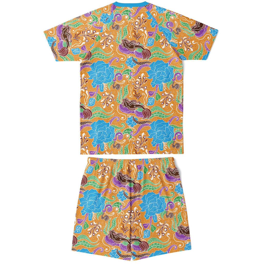 Maris Equi Batik Shorts and Top Set For Men