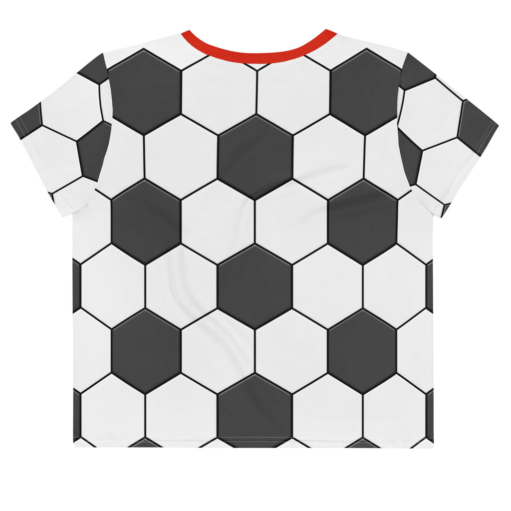 Maris Equi Men's Soccer Ball Crop Tee Shirt