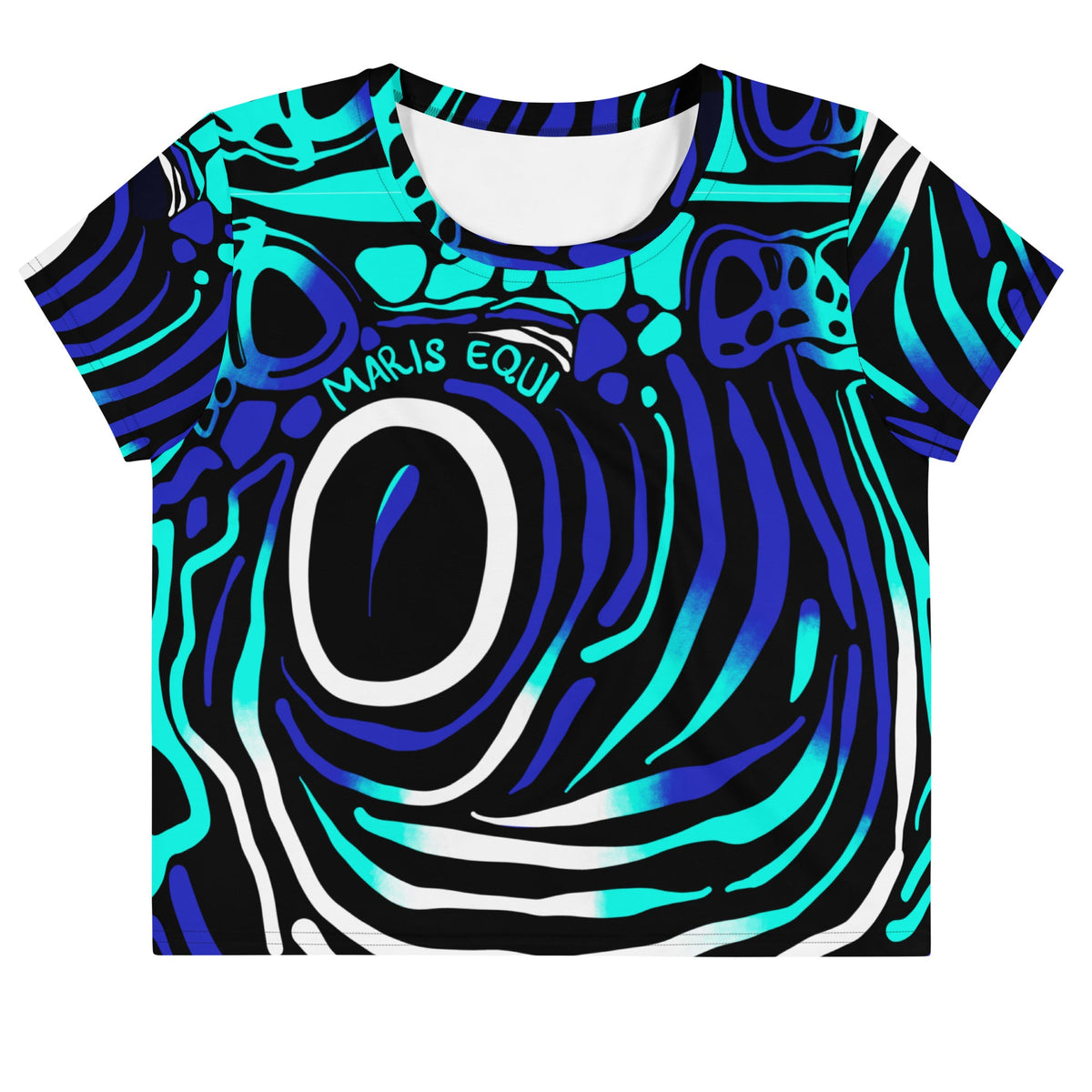 Maris Equi Men's Angelfish Crop Tee Shirt