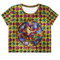 Maris Equi Men's Stained Glass Crop Tee Shirt