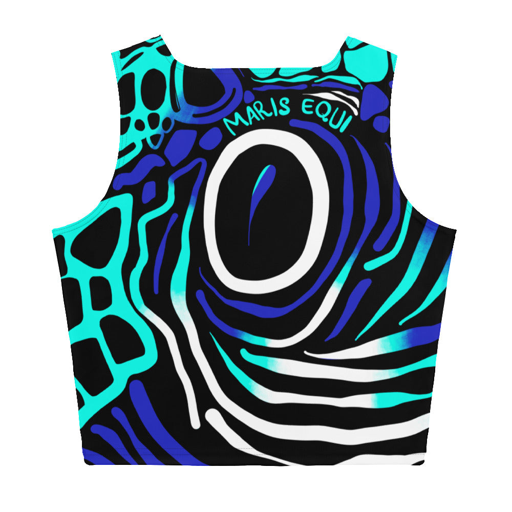 Maris Equi Angelfish Men's Crop Tank Top
