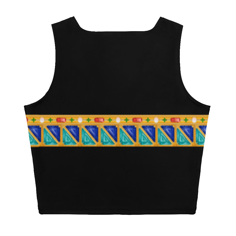 Maris Equi Bejewelled Men's Crop Tank Top