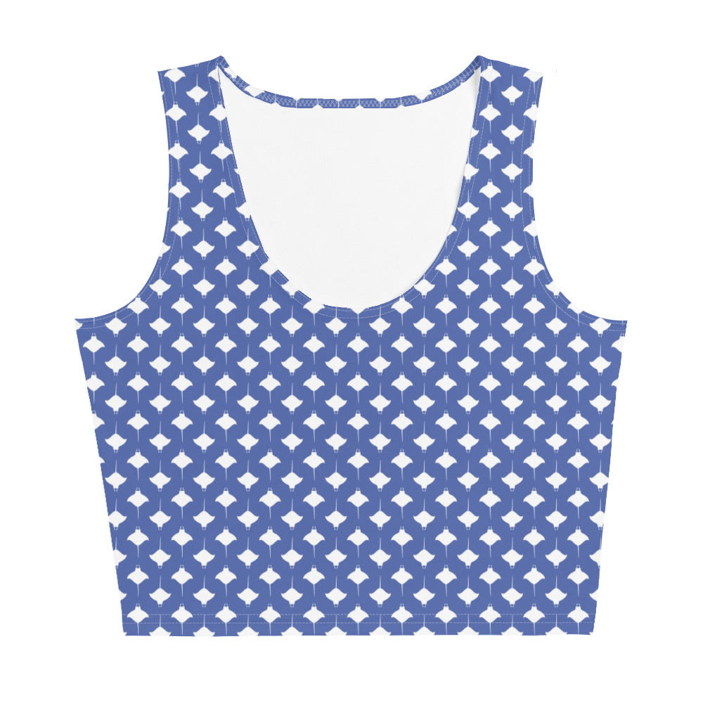 Maris Equi Manta Ray Men's Crop Tank Top