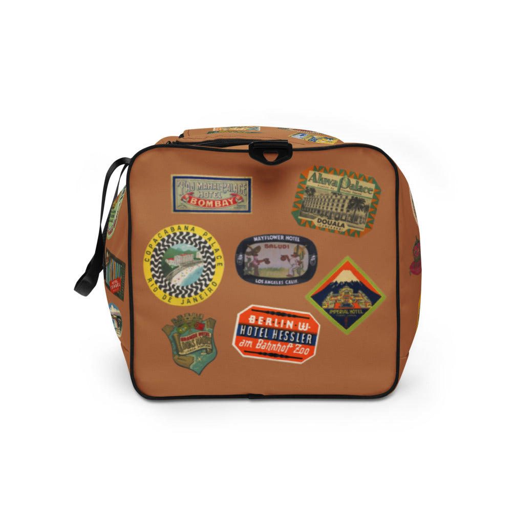 Maris Equi Men's Vintage Style World Travel Duffle