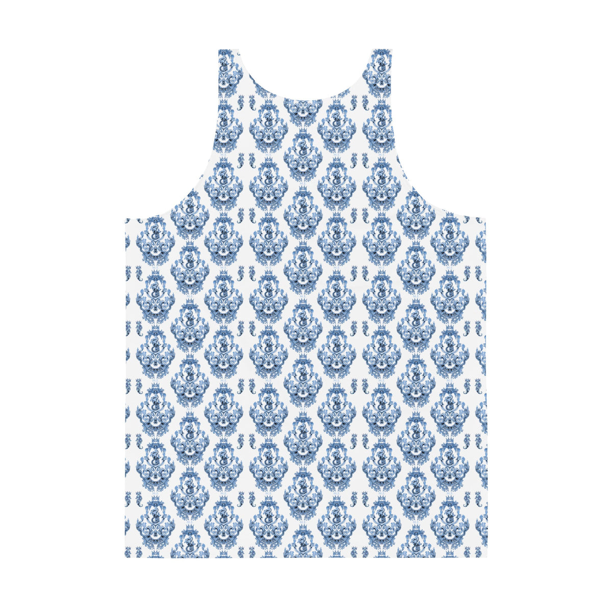 Maris Equi Men's Blue Baroque Tank Top