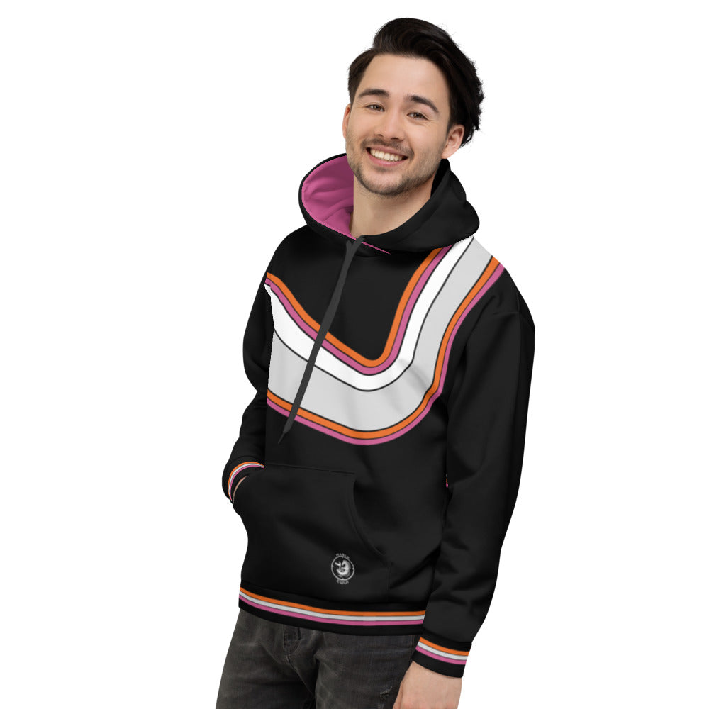 Maris Equi Men's Retro 70's Hoodie