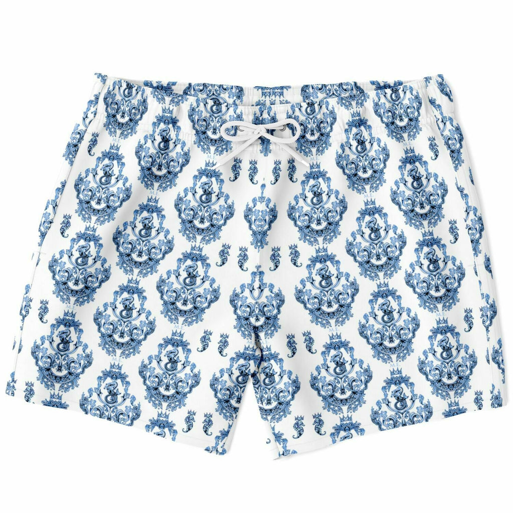 Maris Equi Blue Baroque Men's Swim Shorts