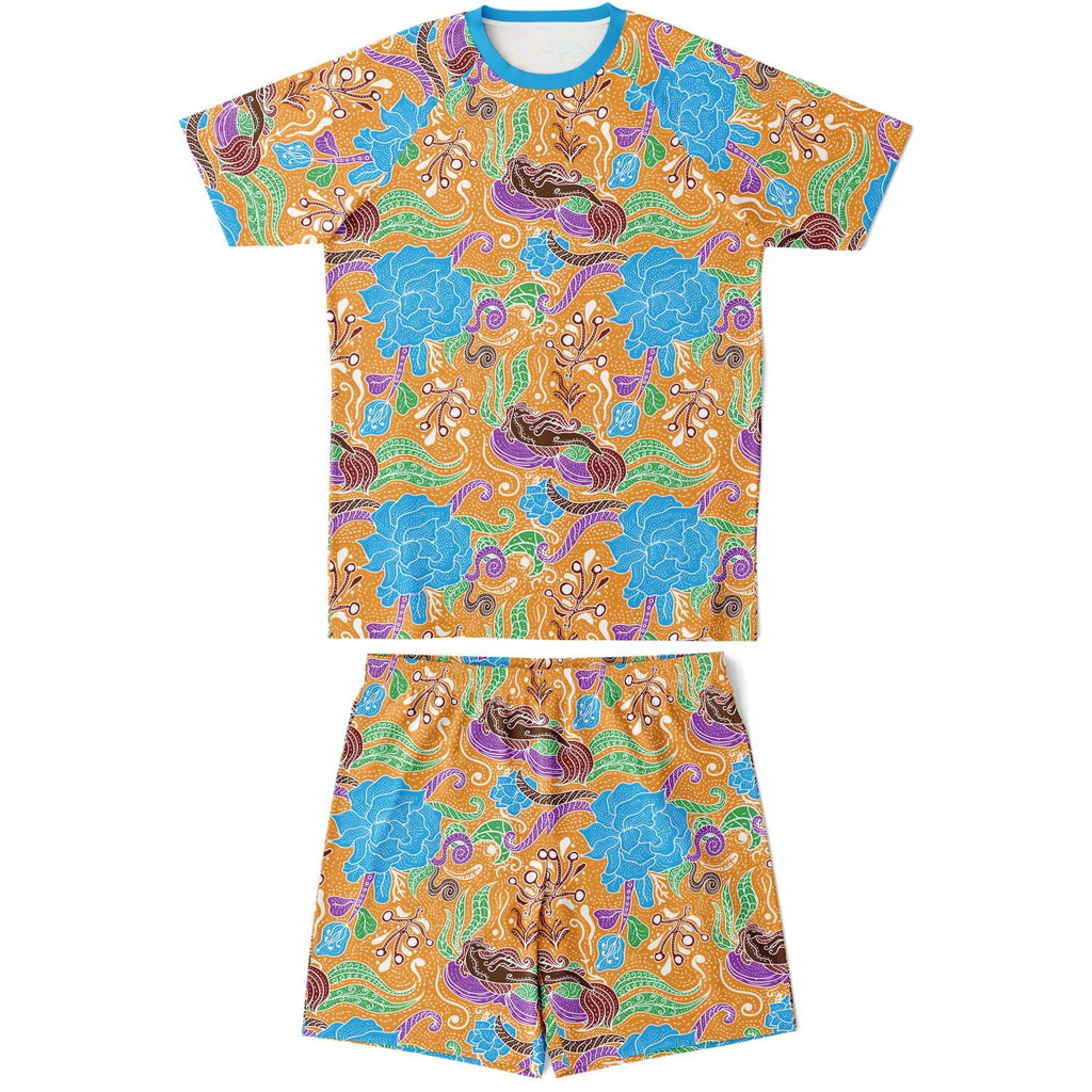 Maris Equi Batik Shorts and Top Set For Men