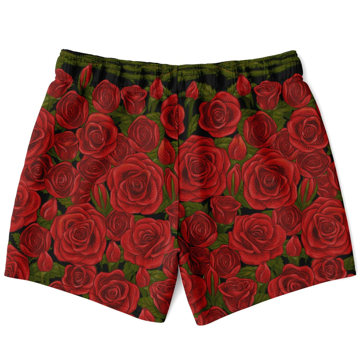 Maris Equi Rozen Red Rose Men's Swim Shorts