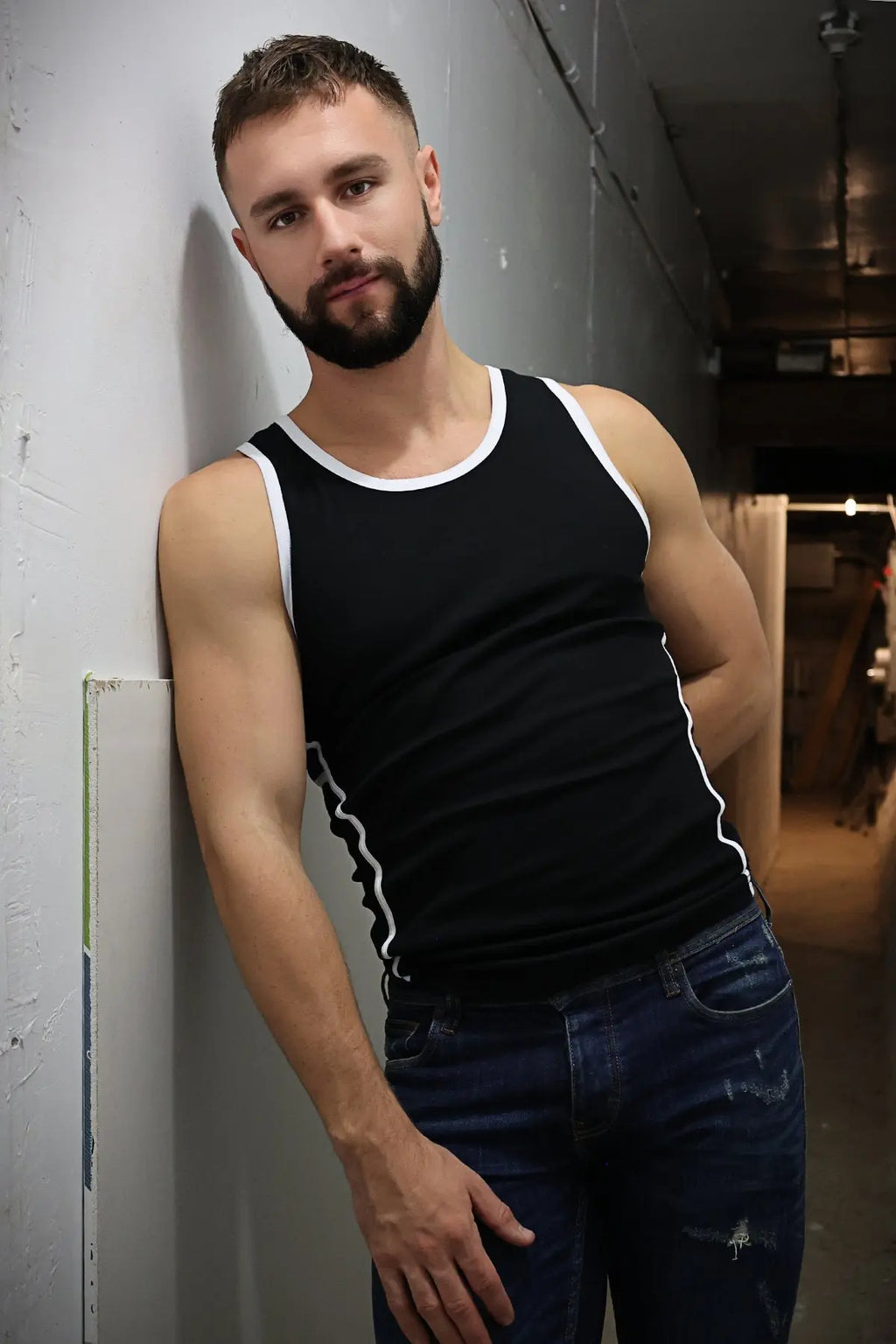 Breedwell Gay Men's Bare Essentials Rib Tank