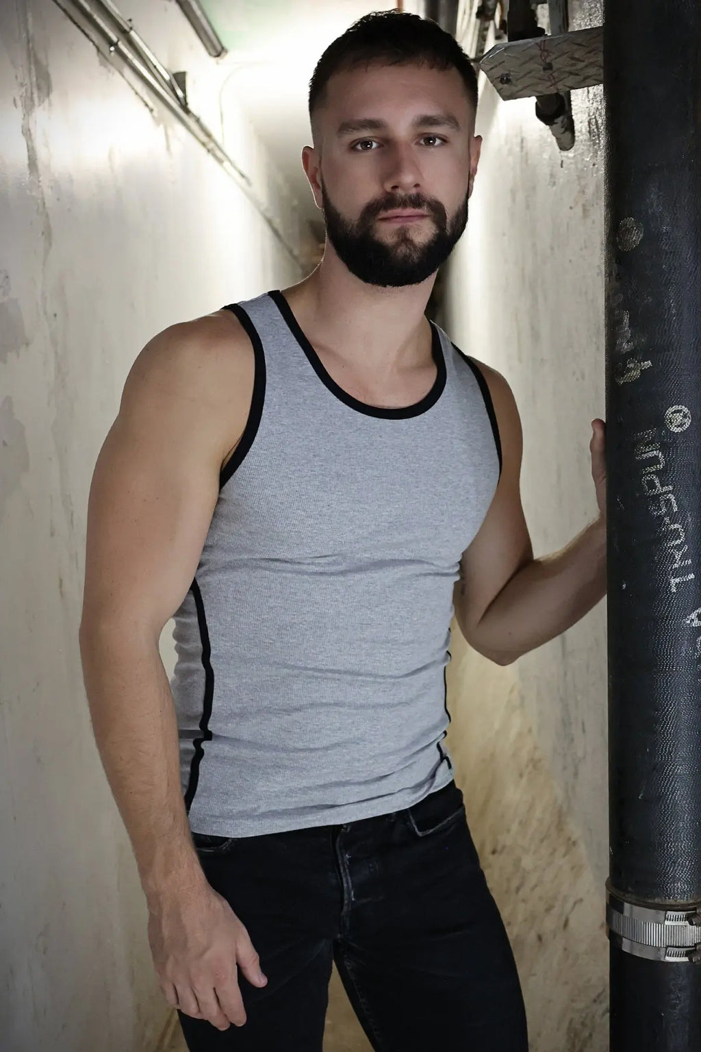 Breedwell Gay Men's Bare Essentials Rib Tank