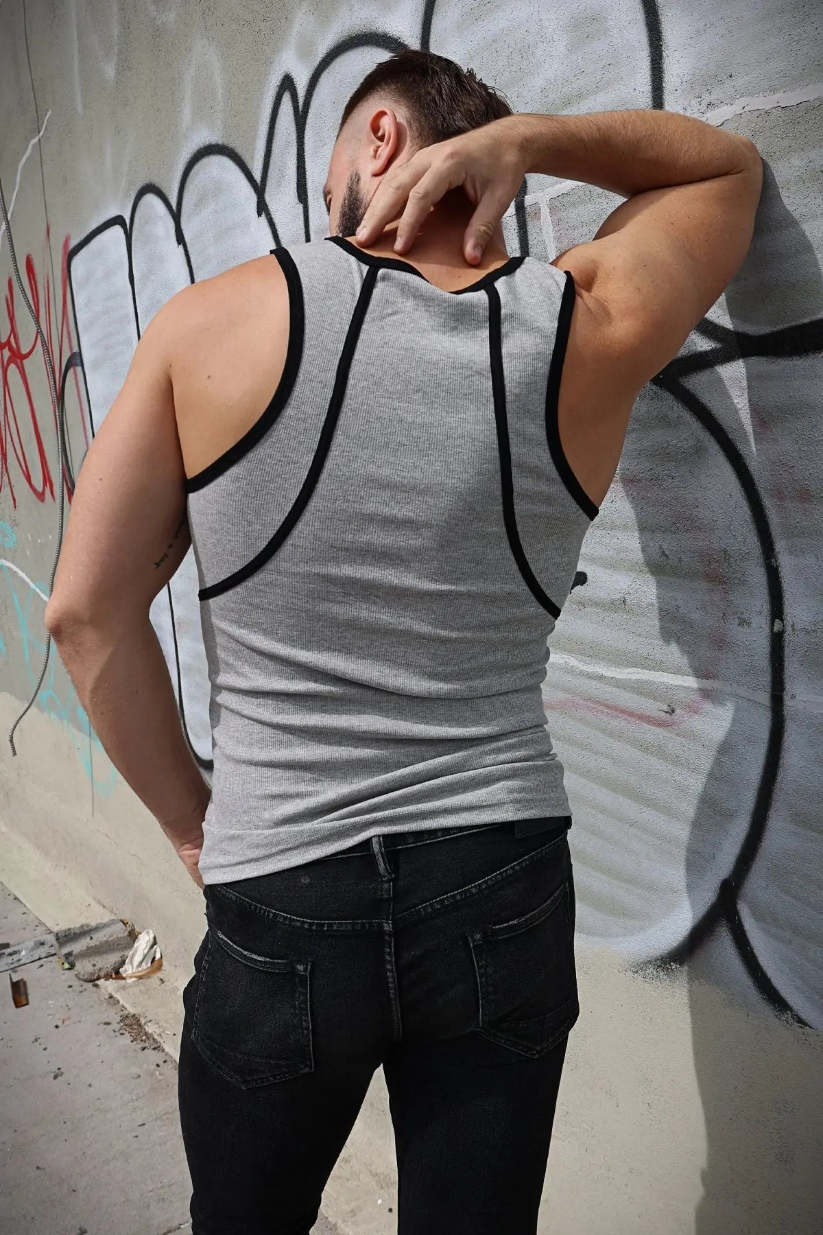 Breedwell Gay Men's Bare Essentials Rib Tank