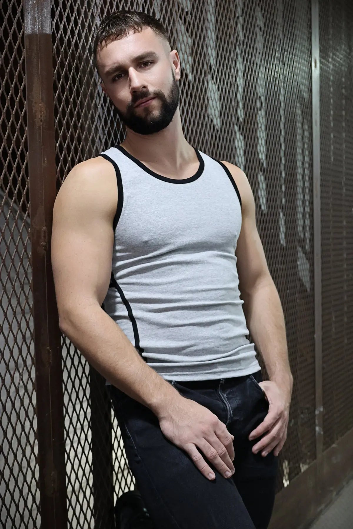 Breedwell Gay Men's Bare Essentials Rib Tank