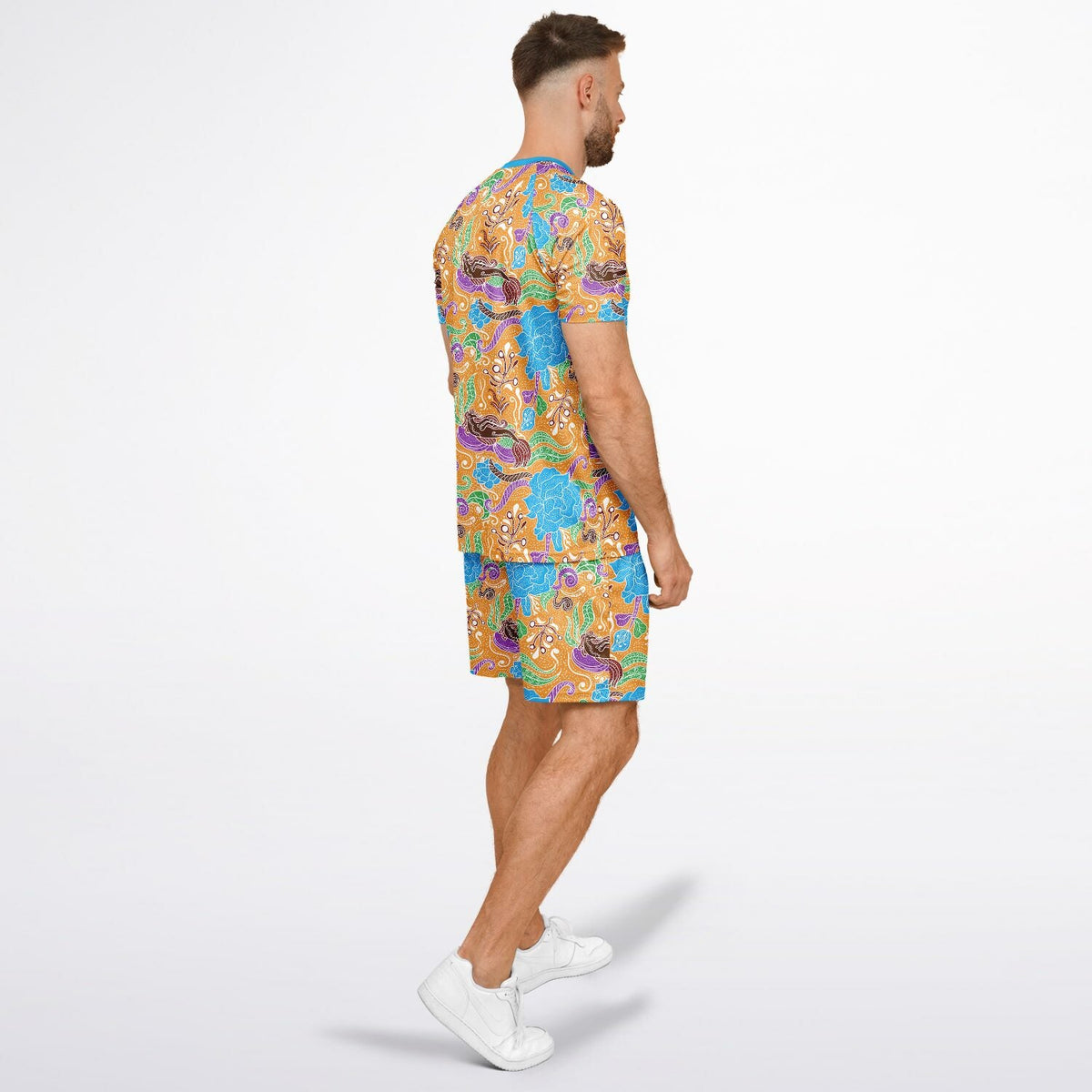 Maris Equi Batik Shorts and Top Set For Men