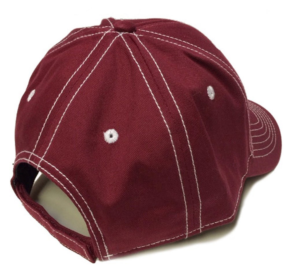 Ajaxx63 Bear Paw Logo Cap - Maroon