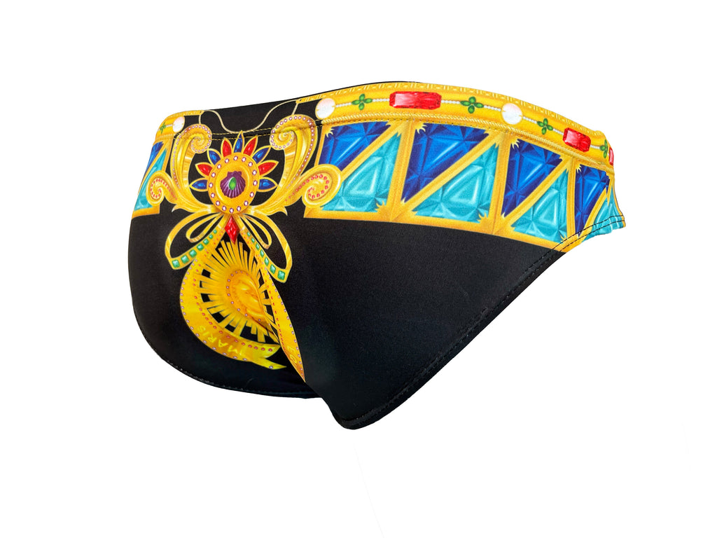 Maris Equi Bejeweled Men's Swim Briefs