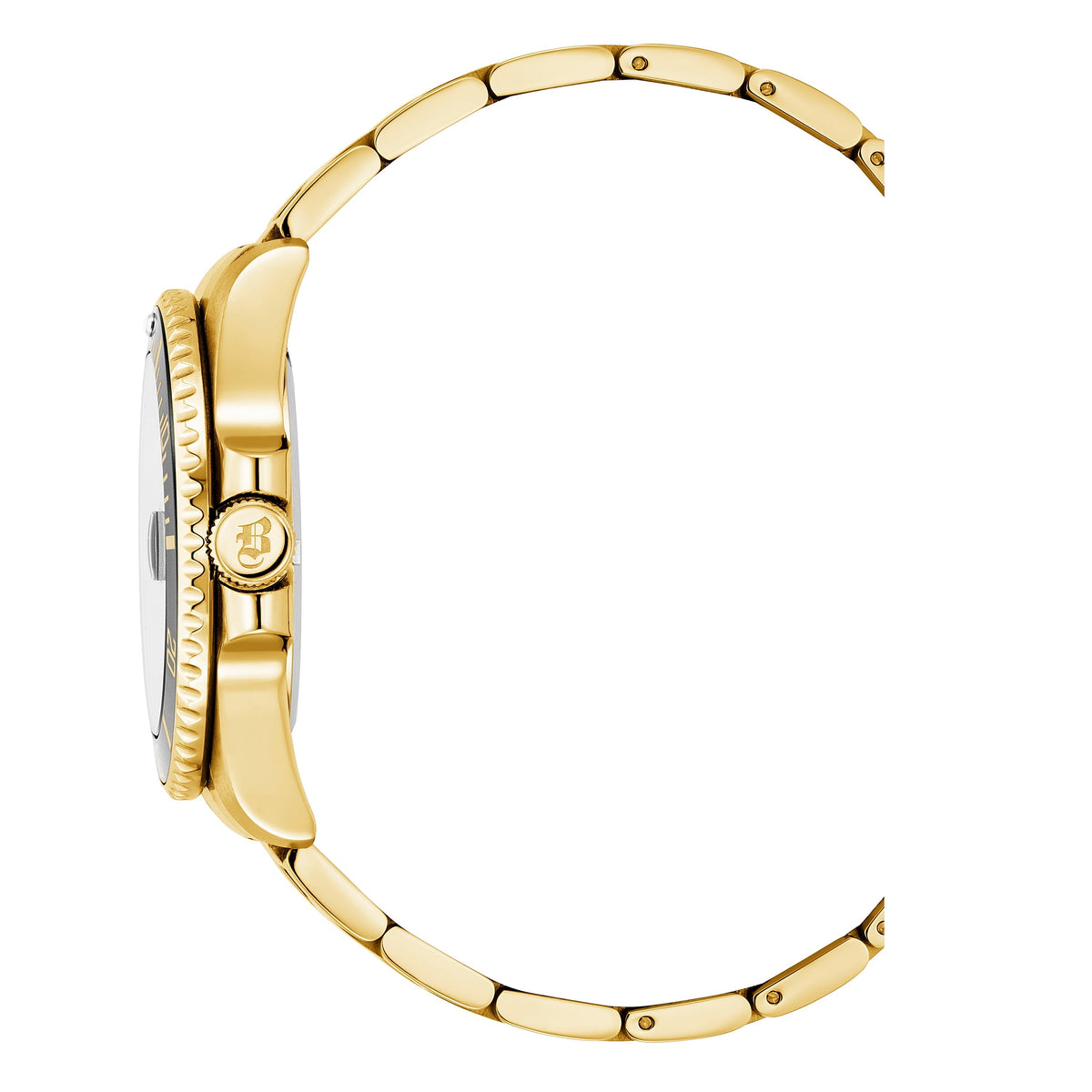 JDM Swiss-Made Pro Scuba 43 Gold and Black Watch