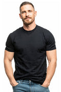 Ajaxx63 Black Athletic Tri-blend Barefront