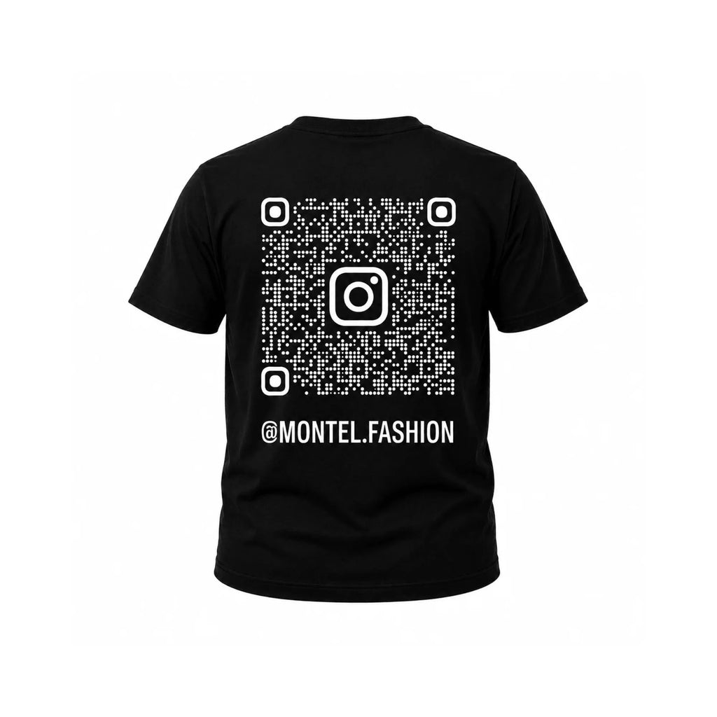 Black Medium Cotton Graphic T-Shirt