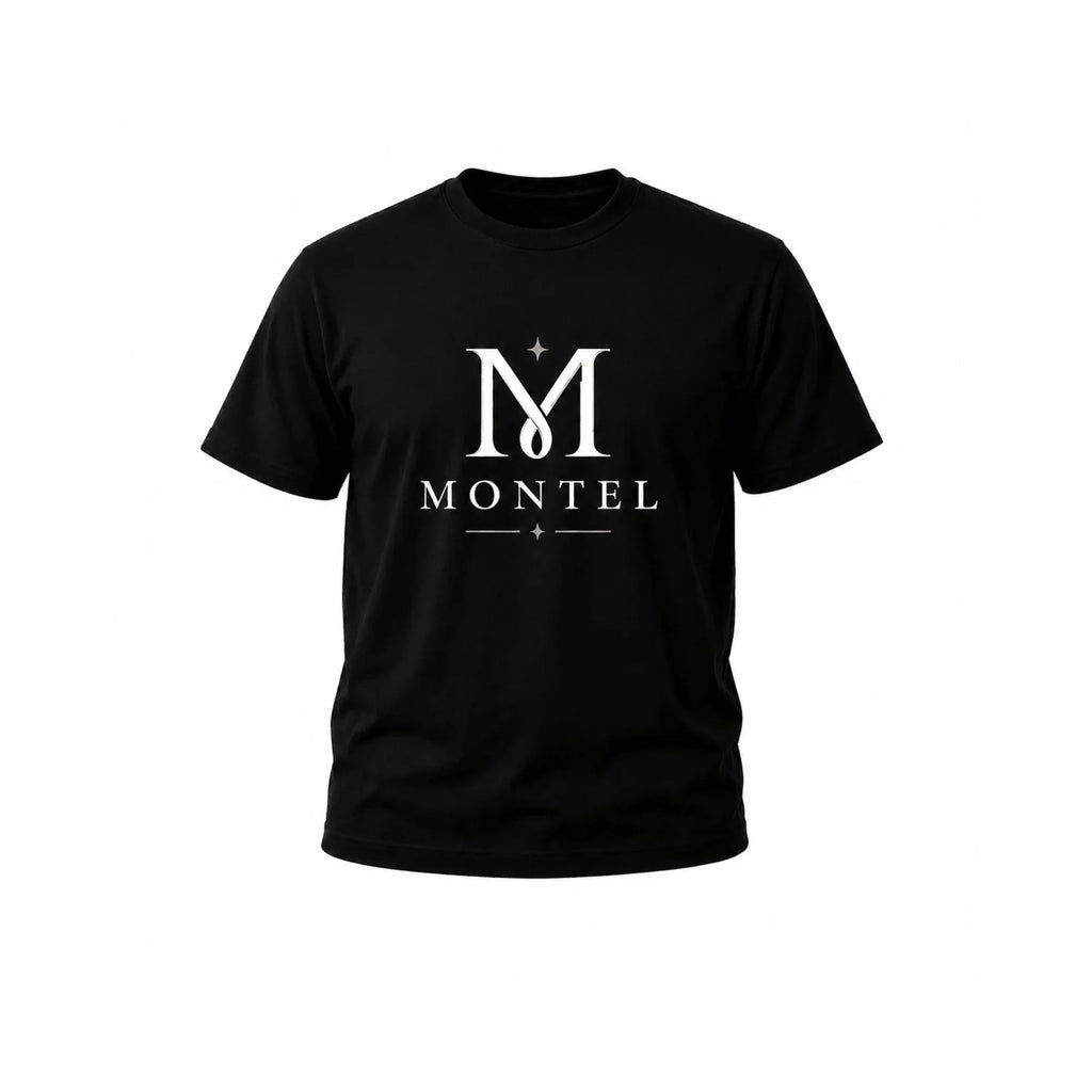 Black Medium Cotton Graphic T-Shirt