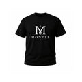 Black Medium Cotton Graphic T-Shirt