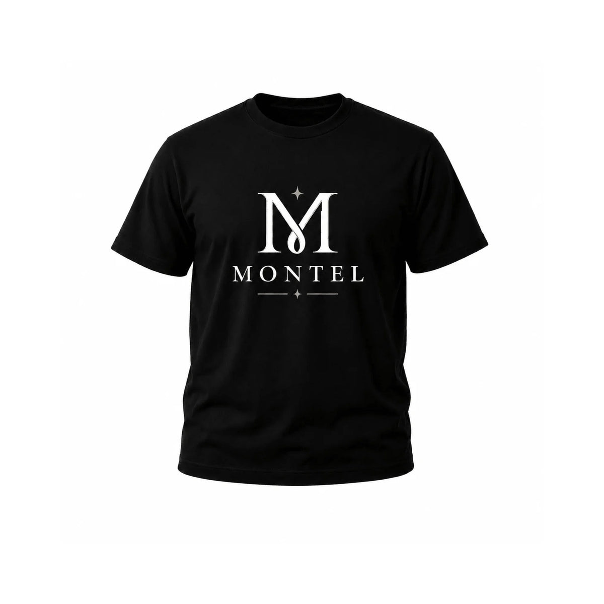 Black Medium Cotton Graphic T-Shirt