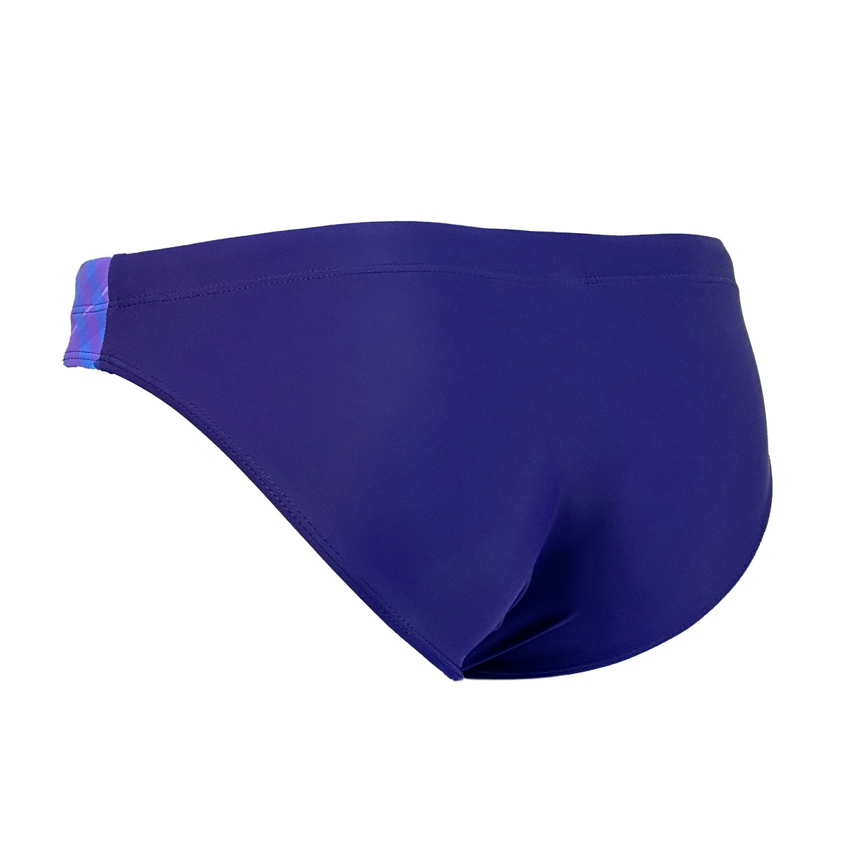 Maris Equi Blue Tartan Men's Swim Briefs