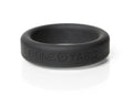 Black boneyard silicone ring 35mm with bone yard engraving on the side for durable everyday wear