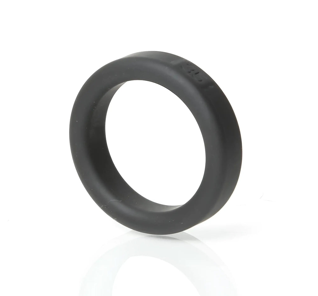 Boneyard boneyard silicone ring 35mm black with smooth matte finish and textured inner surface